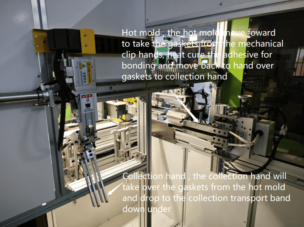 hot mold &collection hands