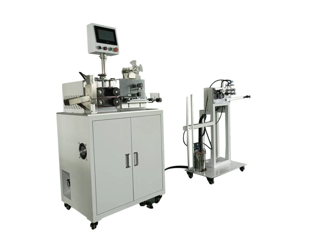 silicone strip with double side tape laminating machine
